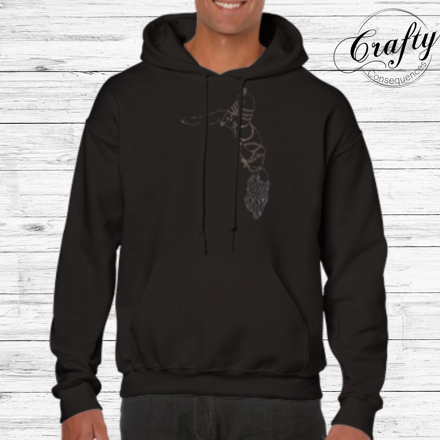 Futomomo Shibari Drawing – Classic Unisex Pullover Hoodie