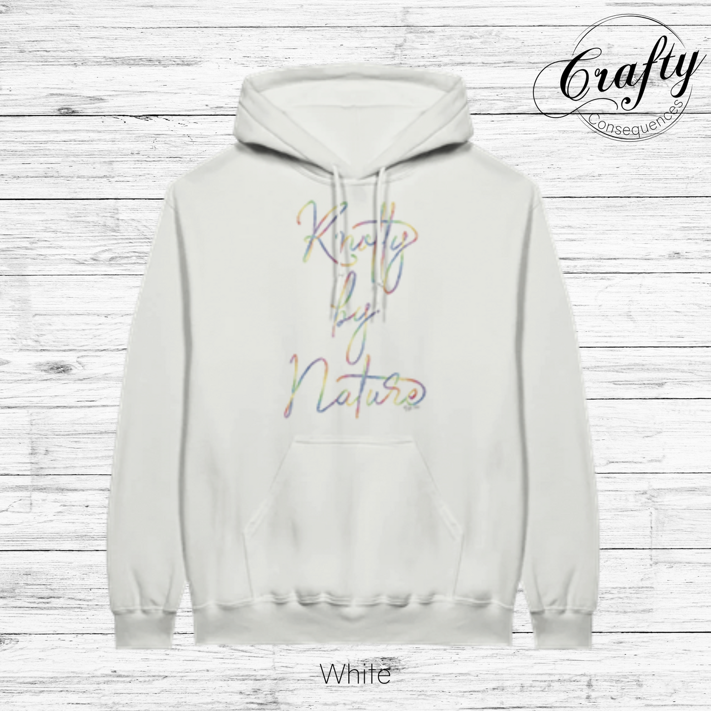 Knotty by Nature β Rainbow Classic Unisex Pullover Hoodie