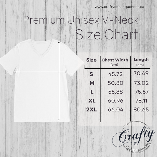 KWRS – Premium Unisex V-Neck T-Shirt