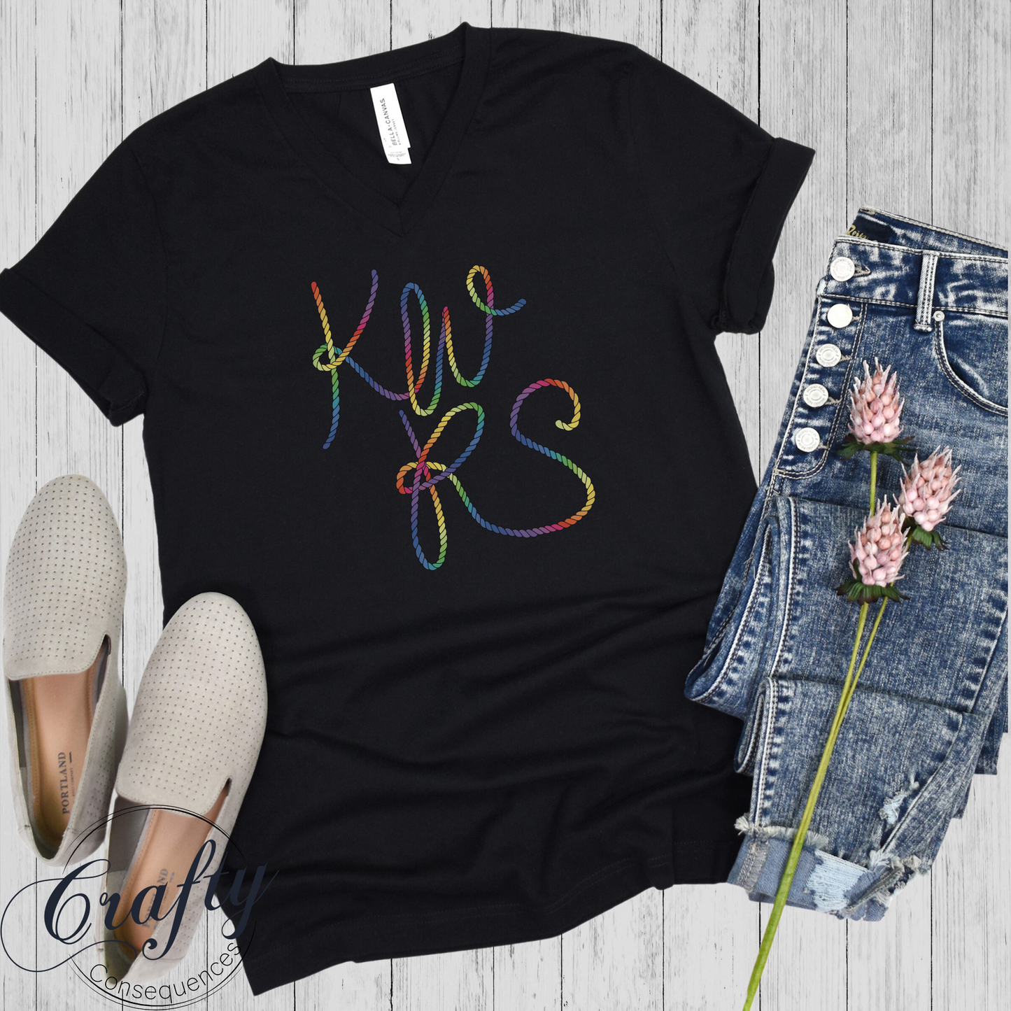 KWRS β Premium Unisex V-Neck T-Shirt