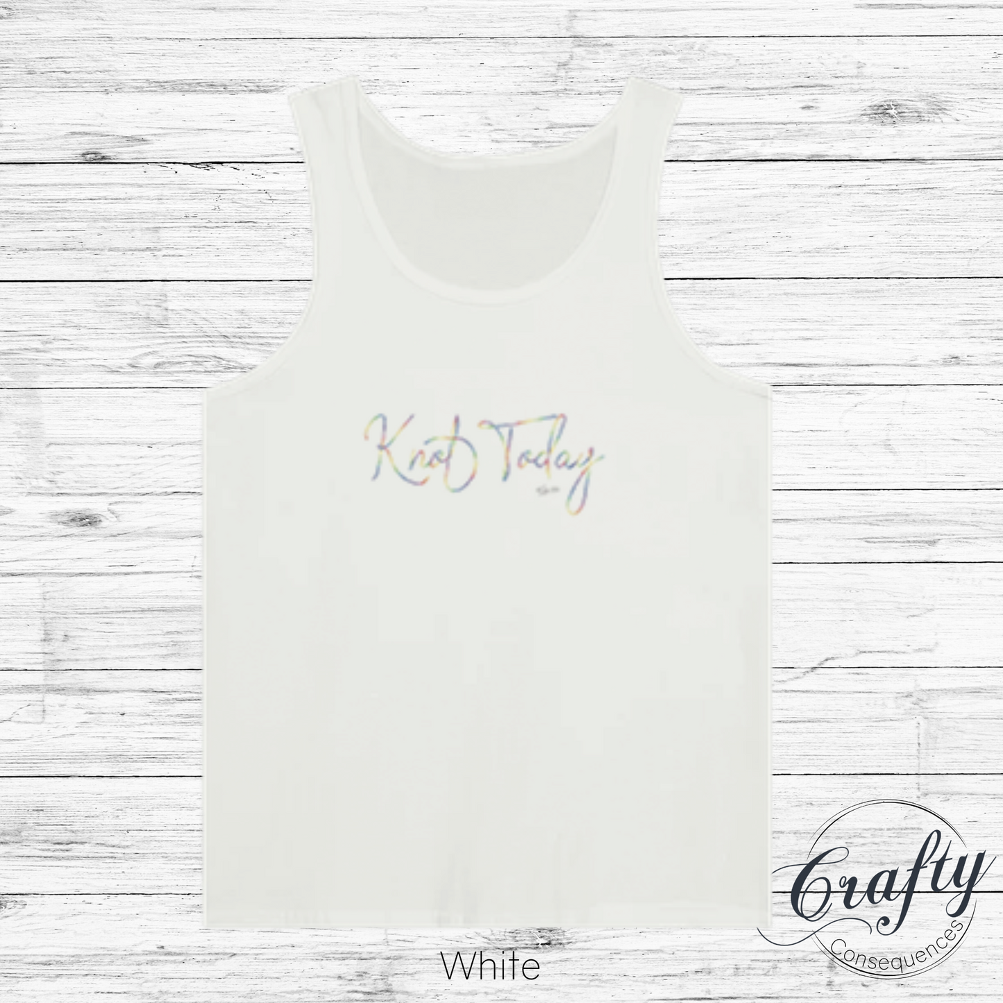 Knot Today β Rainbow Premium Unisex Tank Top