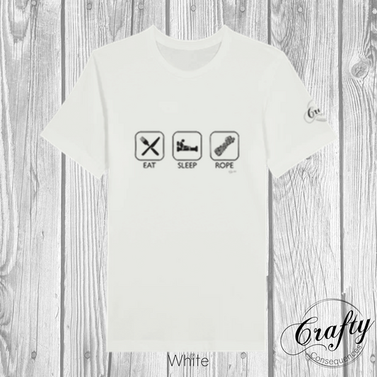 Eat Sleep Rope – Premium Unisex Crewneck T-Shirt