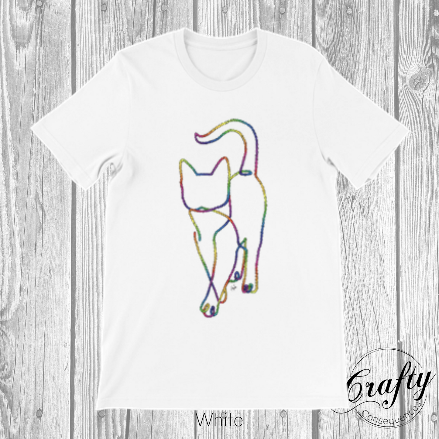 Subtle Rope Kitten V2 β Premium Unisex Crewneck T-Shirt