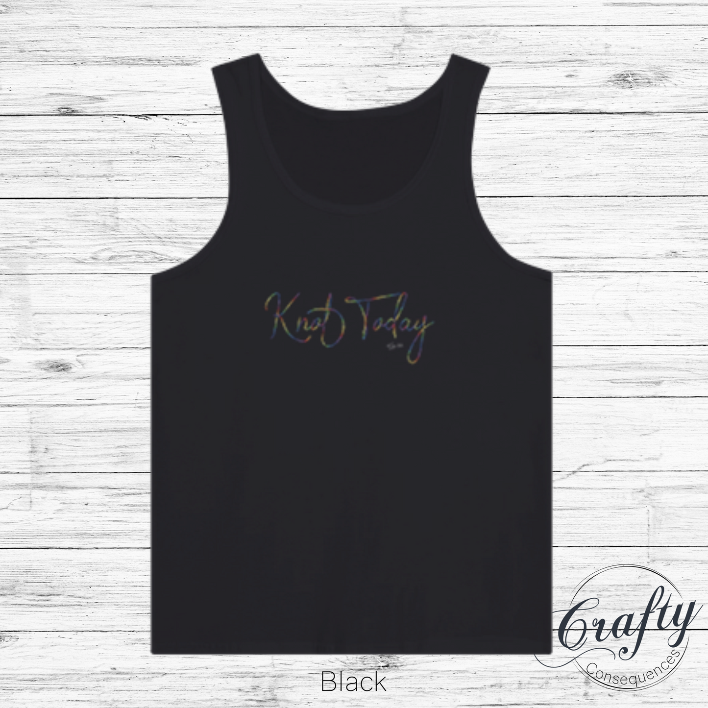Knot Today β Rainbow Premium Unisex Tank Top