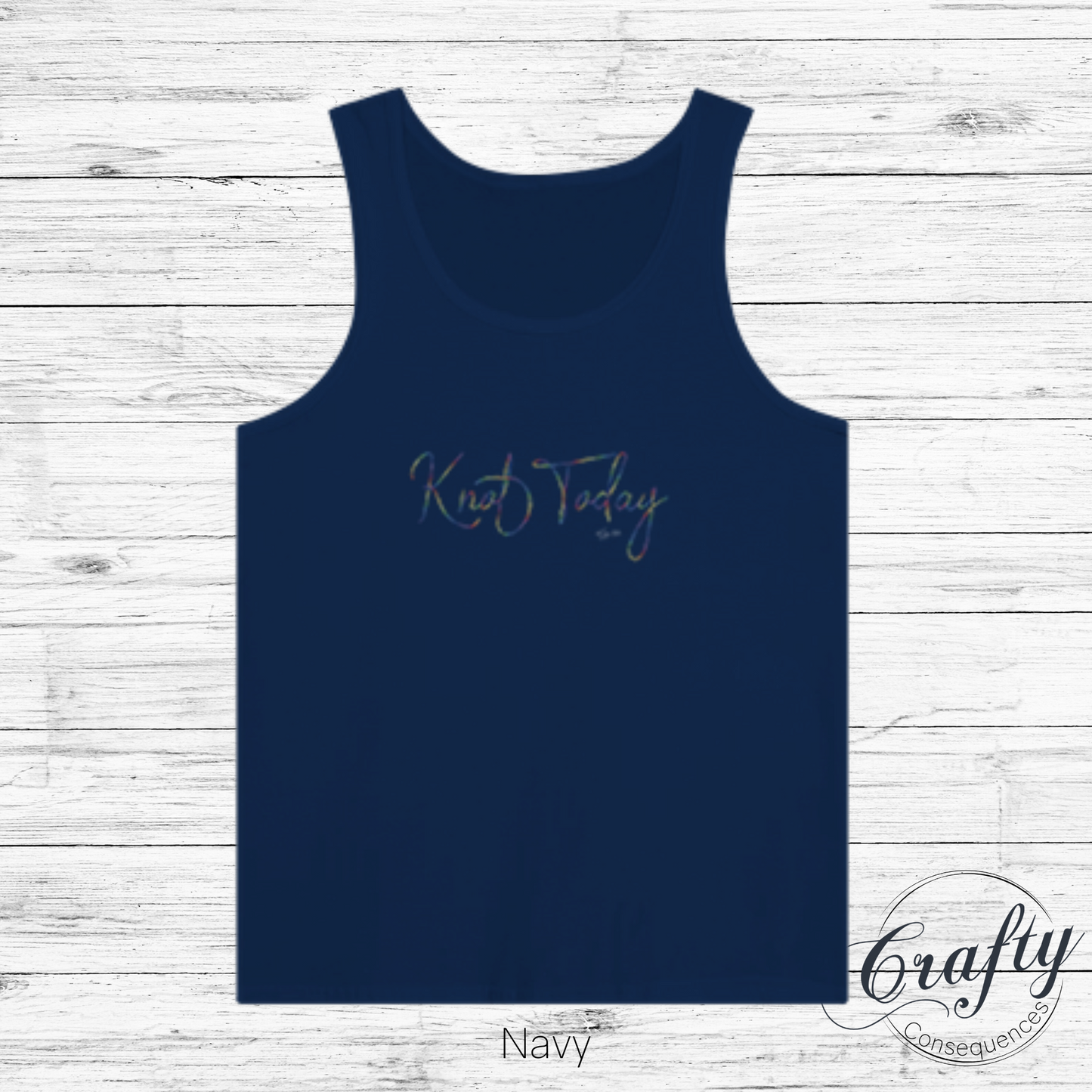 Knot Today β Rainbow Premium Unisex Tank Top