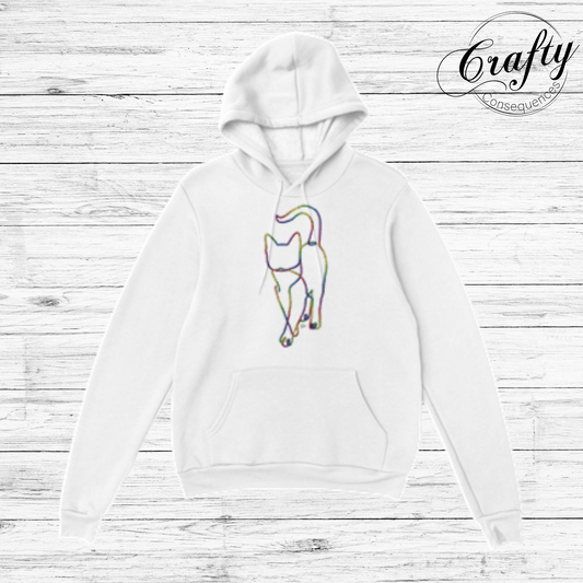 Subtle Rope Kitten V2 – Classic Unisex Pullover Hoodie