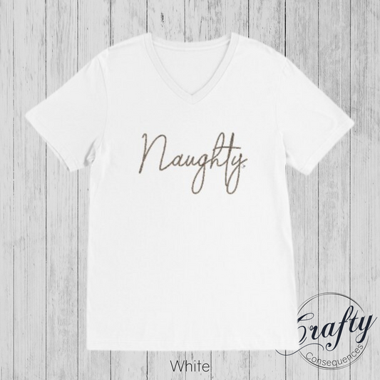 Jute Naughty Rope – Premium Unisex V-Neck T-Shirt