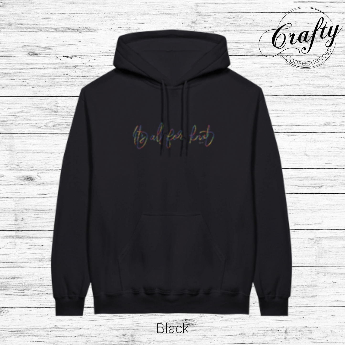 It’s All for Knot – Rainbow Classic Unisex Pullover Hoodie
