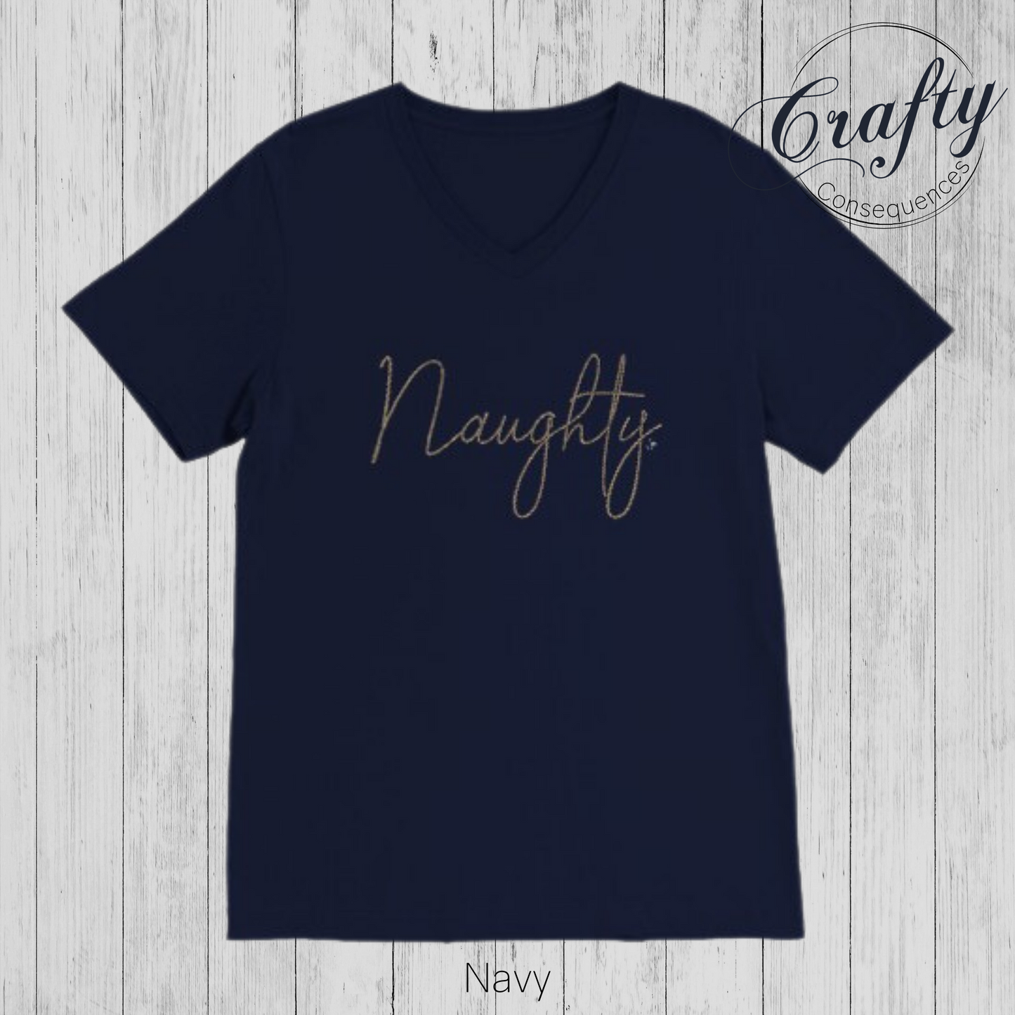 Jute Naughty Rope – Premium Unisex V-Neck T-Shirt