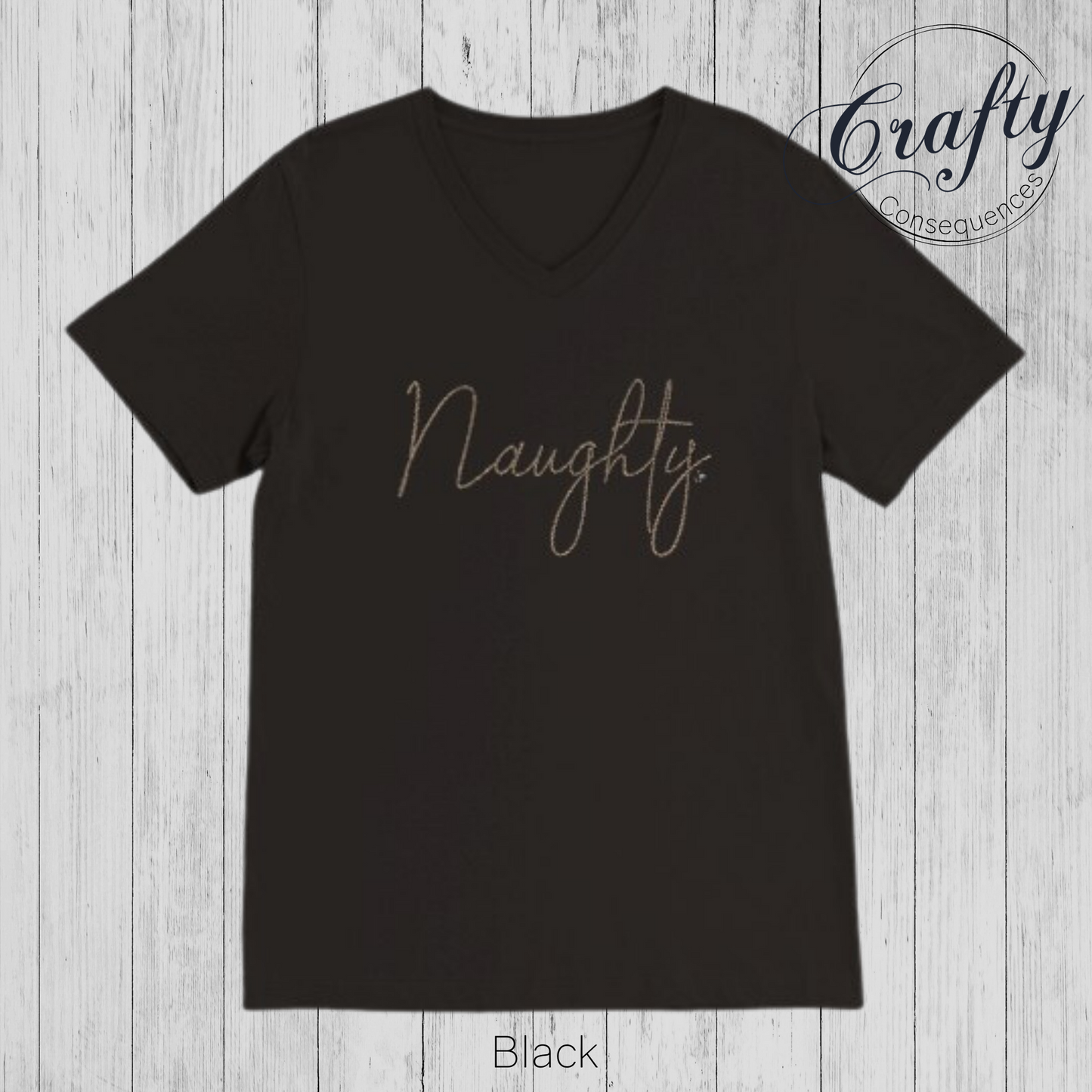 Jute Naughty Rope – Premium Unisex V-Neck T-Shirt