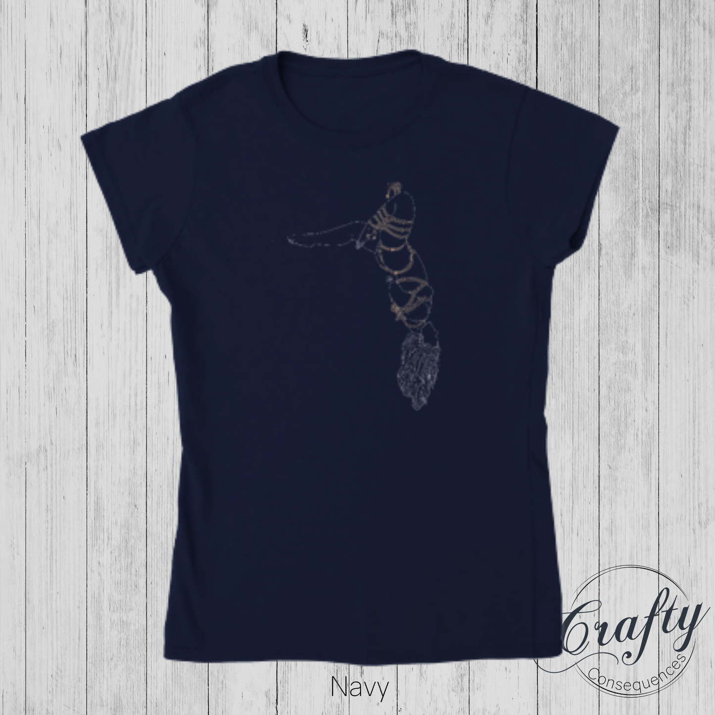 Futomomo Shibari Drawing – Classic Fit Women's Crewneck T-Shirt