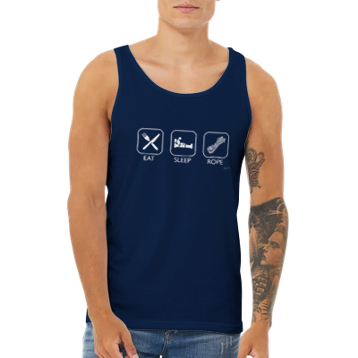 Eat Sleep Rope β Premium Unisex Tank Top