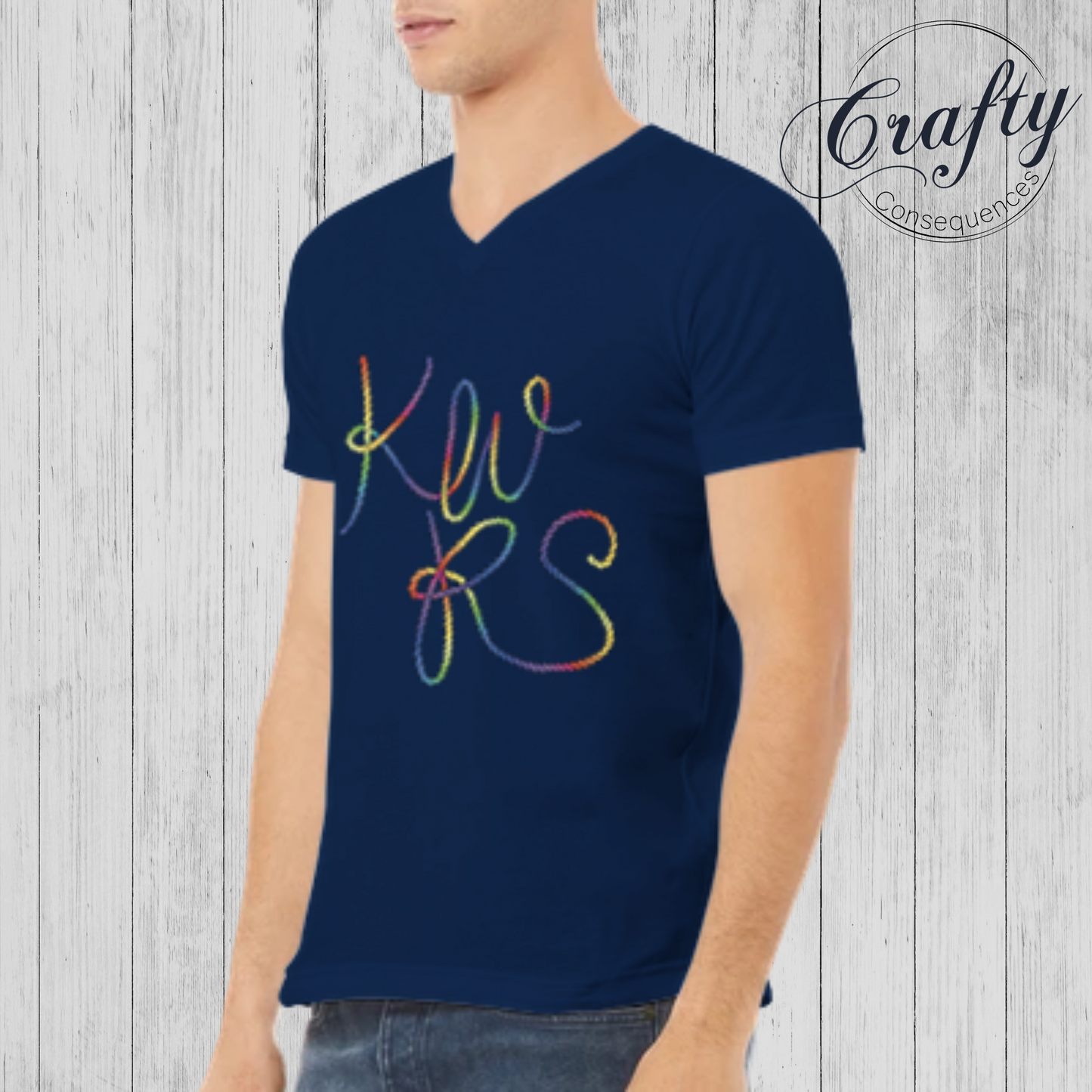 KWRS β Premium Unisex V-Neck T-Shirt