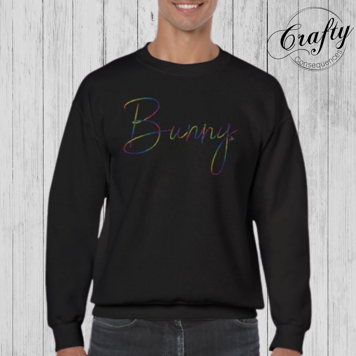 Bunny Rope β Classic Unisex Crewneck Sweatshirt