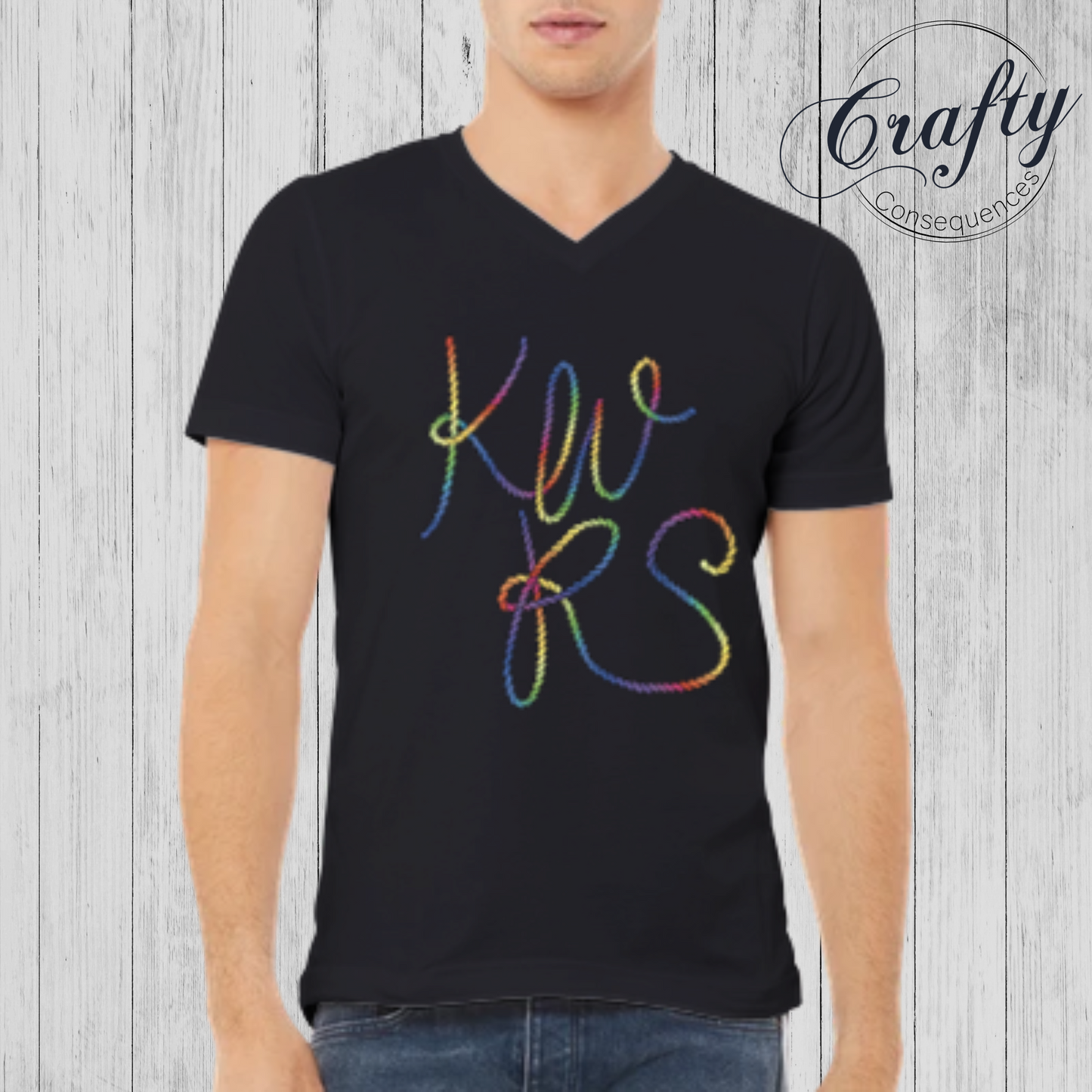 KWRS β Premium Unisex V-Neck T-Shirt
