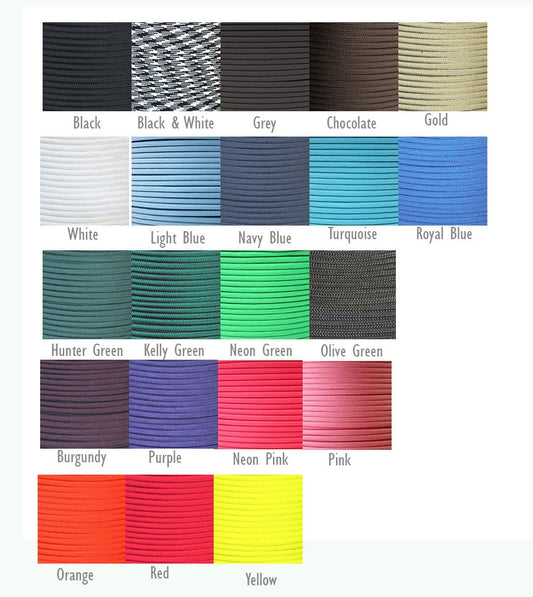 Diamond Plait Paracord Flogger