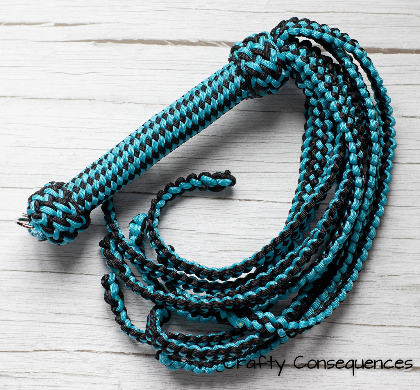 Braided Weave Paracord Flogger BDSM