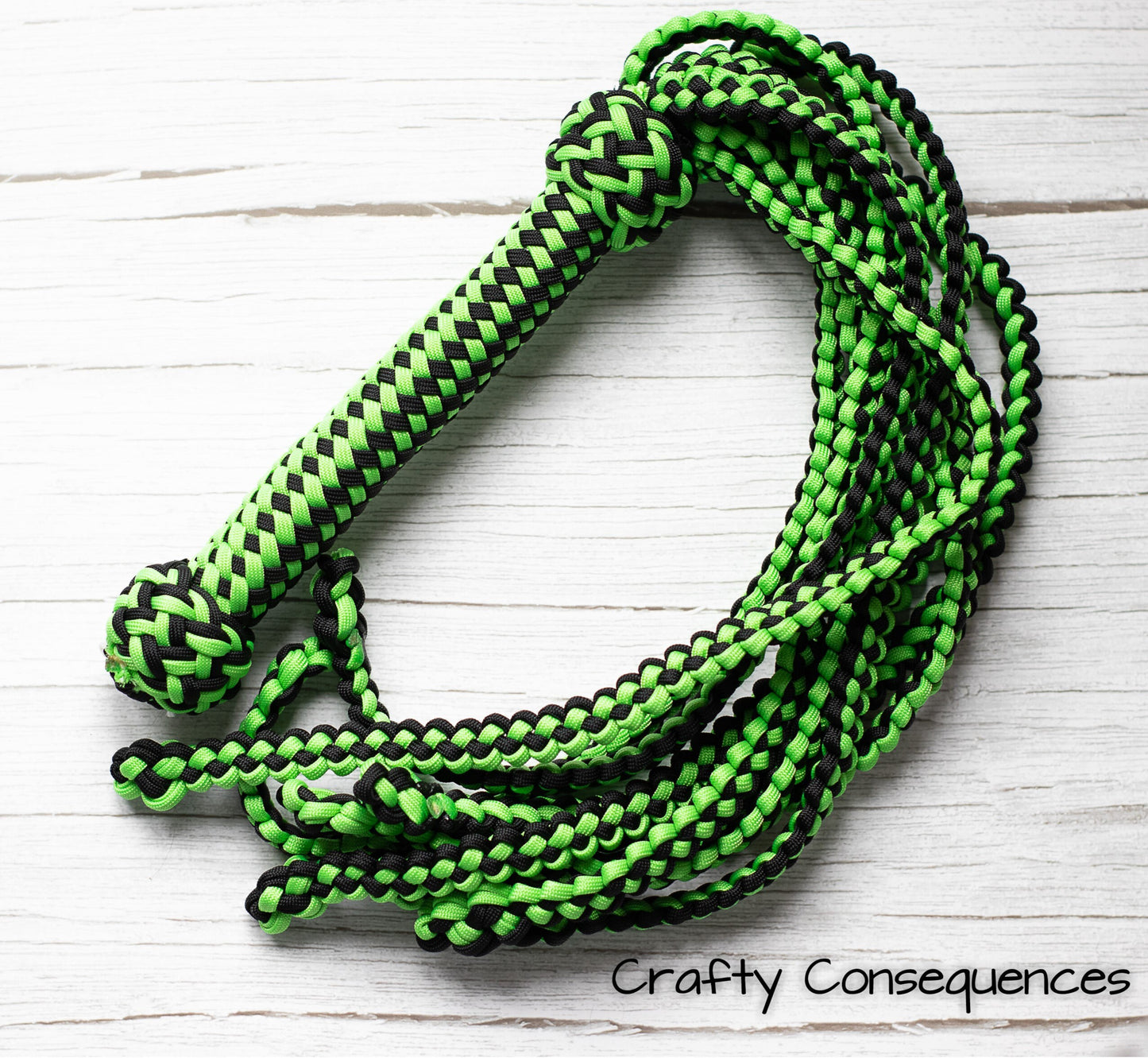 Braided Weave Paracord Flogger BDSM