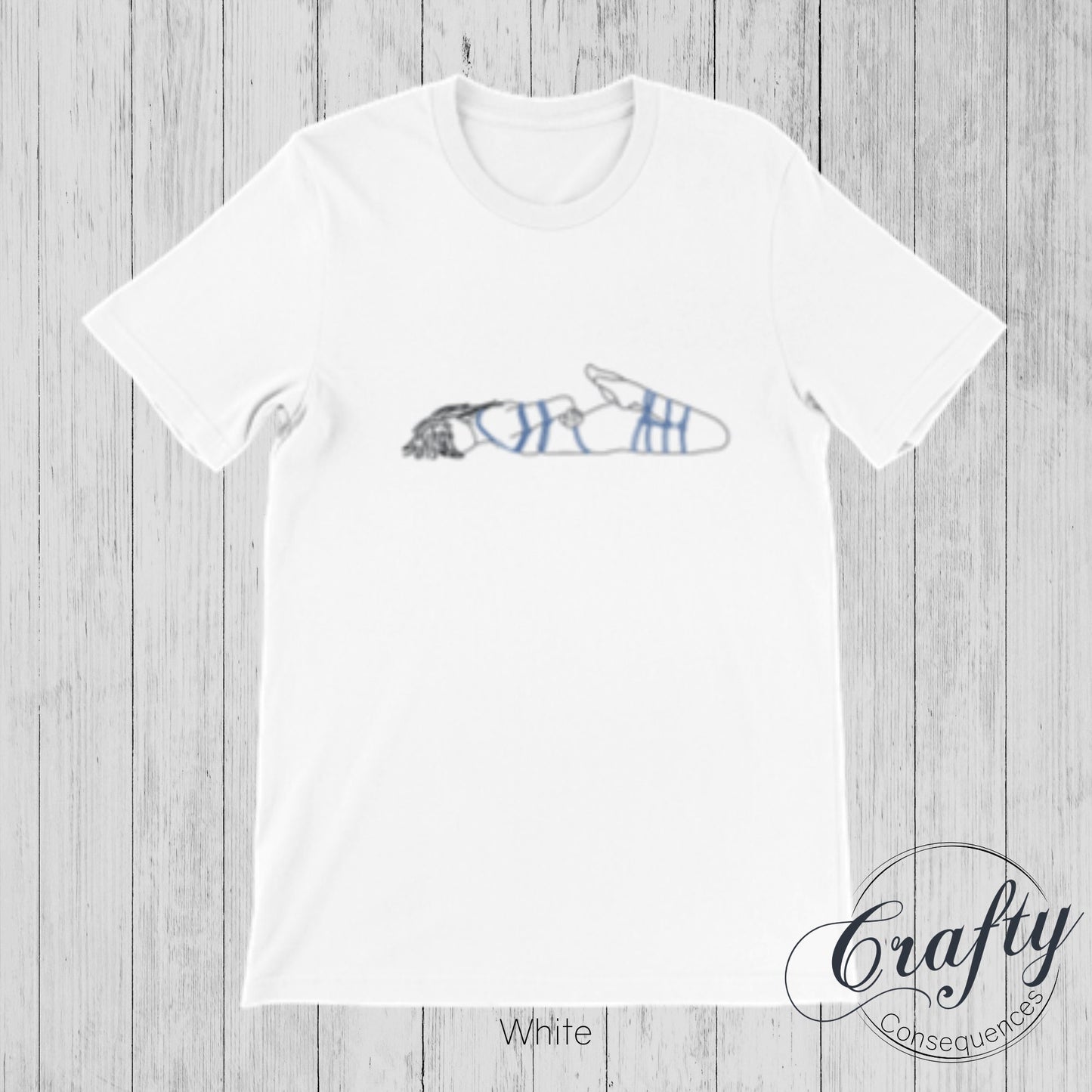Hog Tie Rope Bondage Premium Unisex Crewneck T-shirt