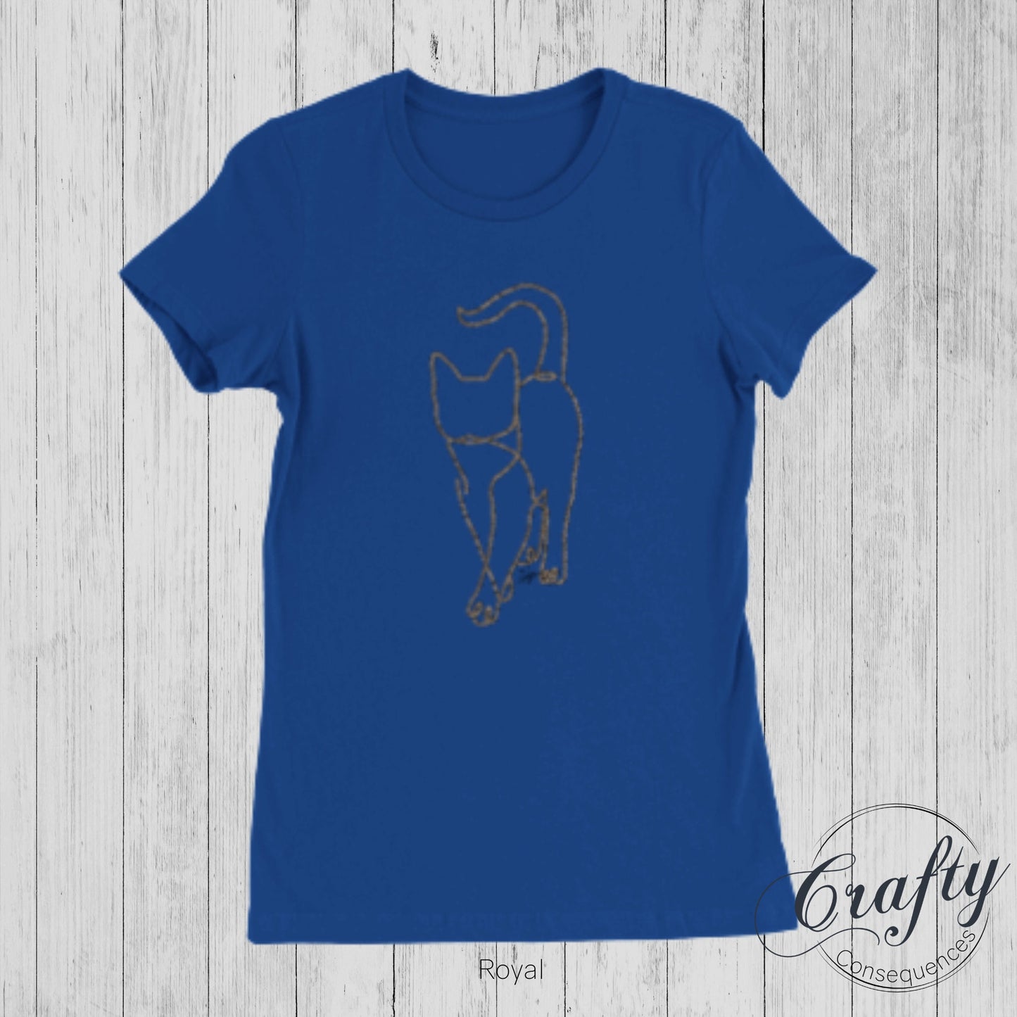 Subtle Rope Kitten v.2 Premium Womens Crewneck T-shirt