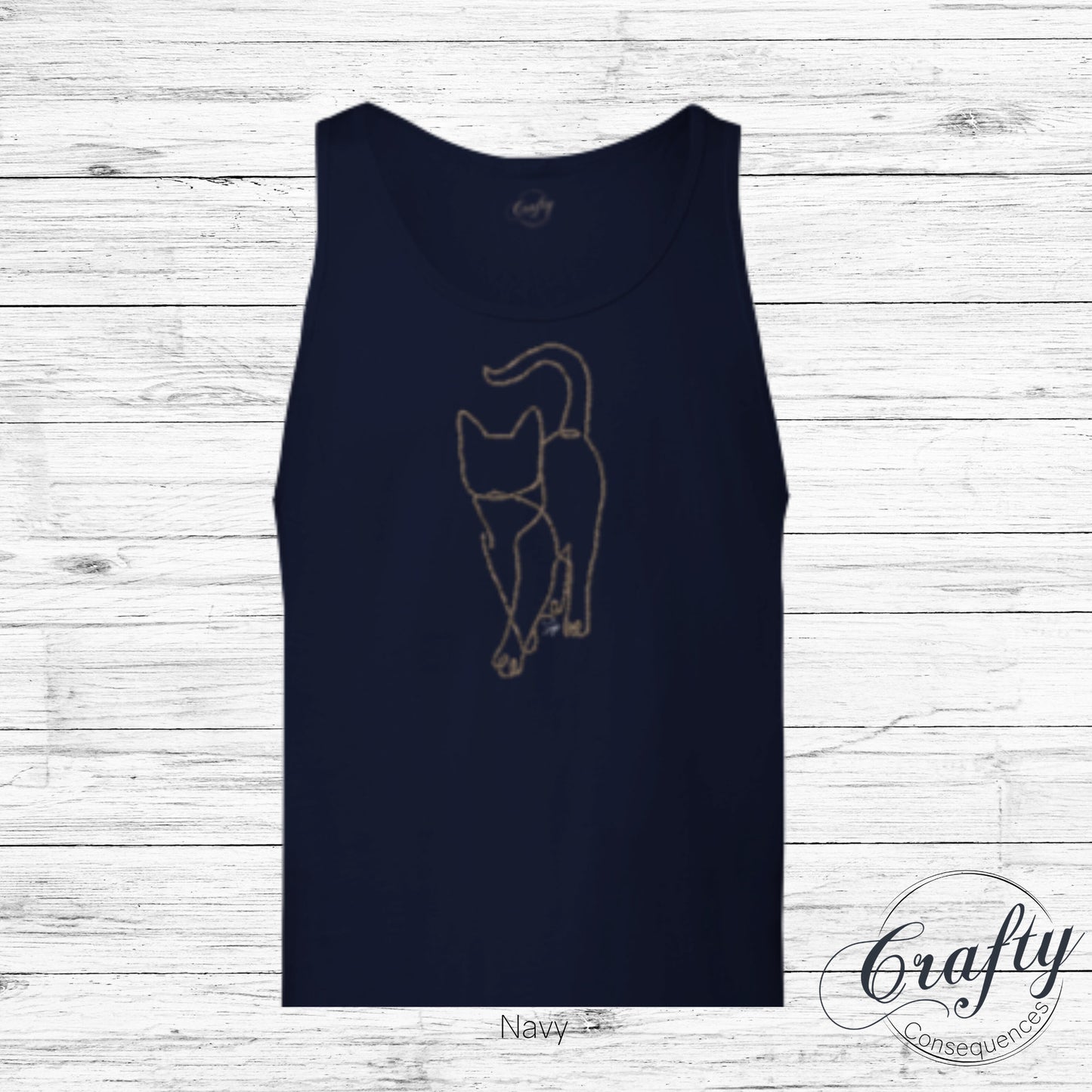 Subtle Rope Kitten v.2 Premium Unisex Tank Top