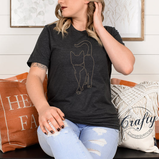 Subtle Rope Kitten v.2 Premium Unisex T-shirt