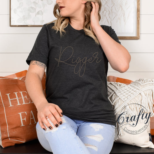 Rigger Premium Unisex Crewneck T-shirt