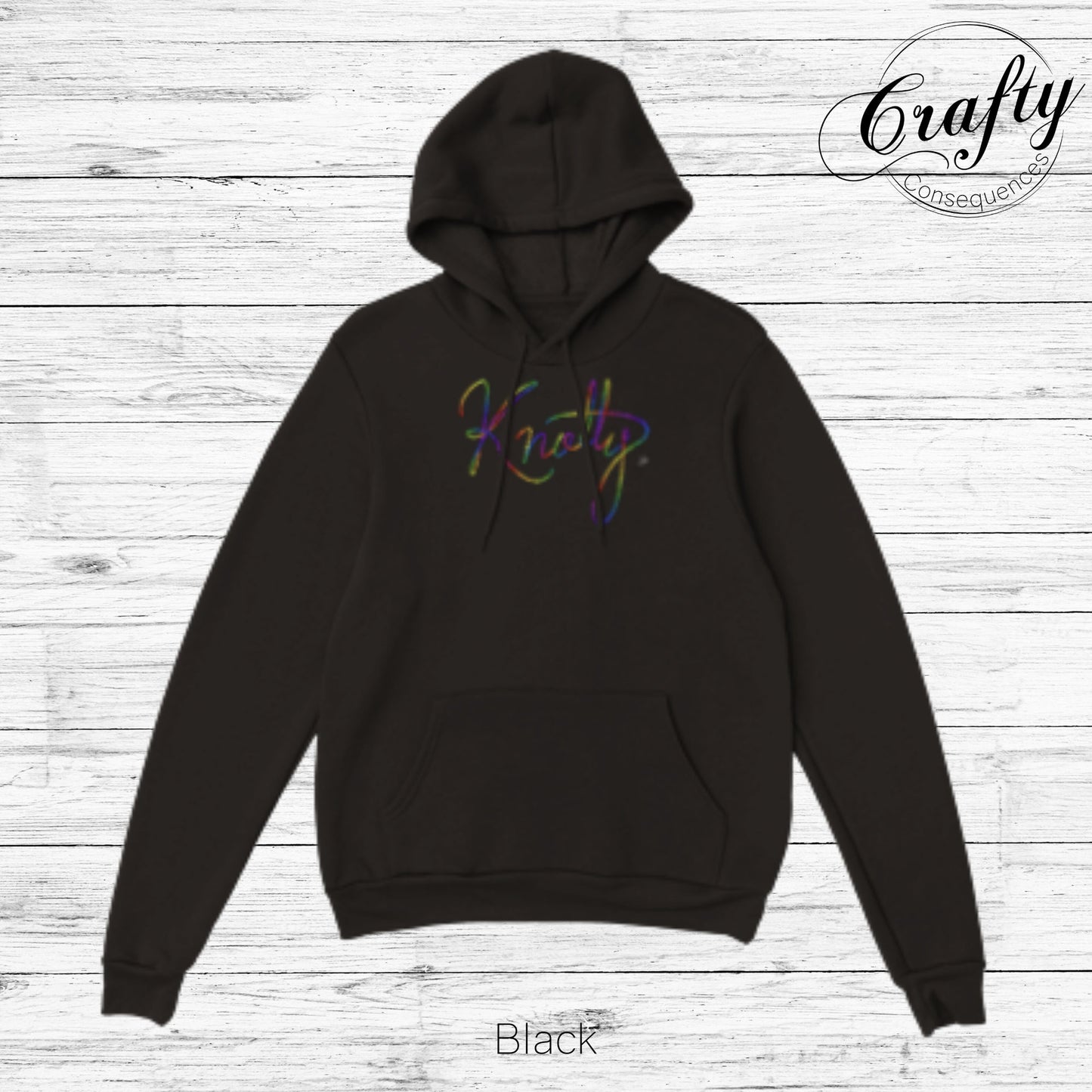 Rainbow Knotty Rope Classic Unisex Pullover Hoodie