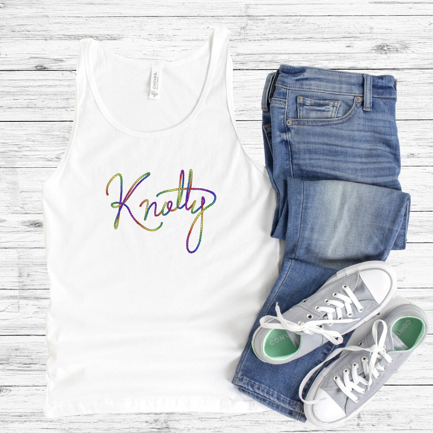 Knotty Rope Premium Unisex Tank Top