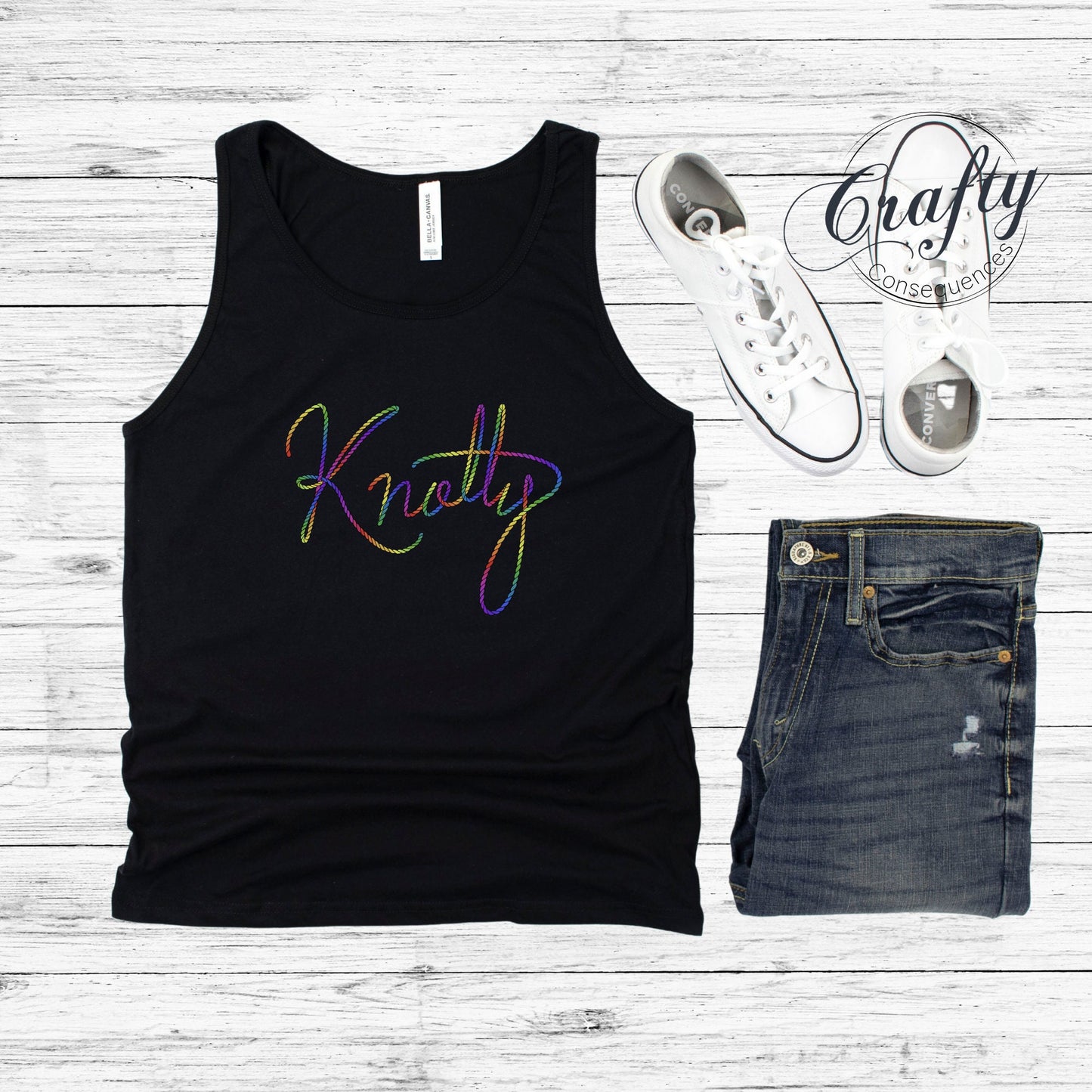 Knotty Rope Premium Unisex Tank Top