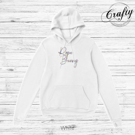 Rainbow Rope Bunny Classic Unisex Pullover Hoodie