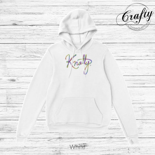 Rainbow Knotty Rope Classic Unisex Pullover Hoodie