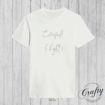 Careful, I Bight – Rainbow Classic Women's Crewneck T-Shirt