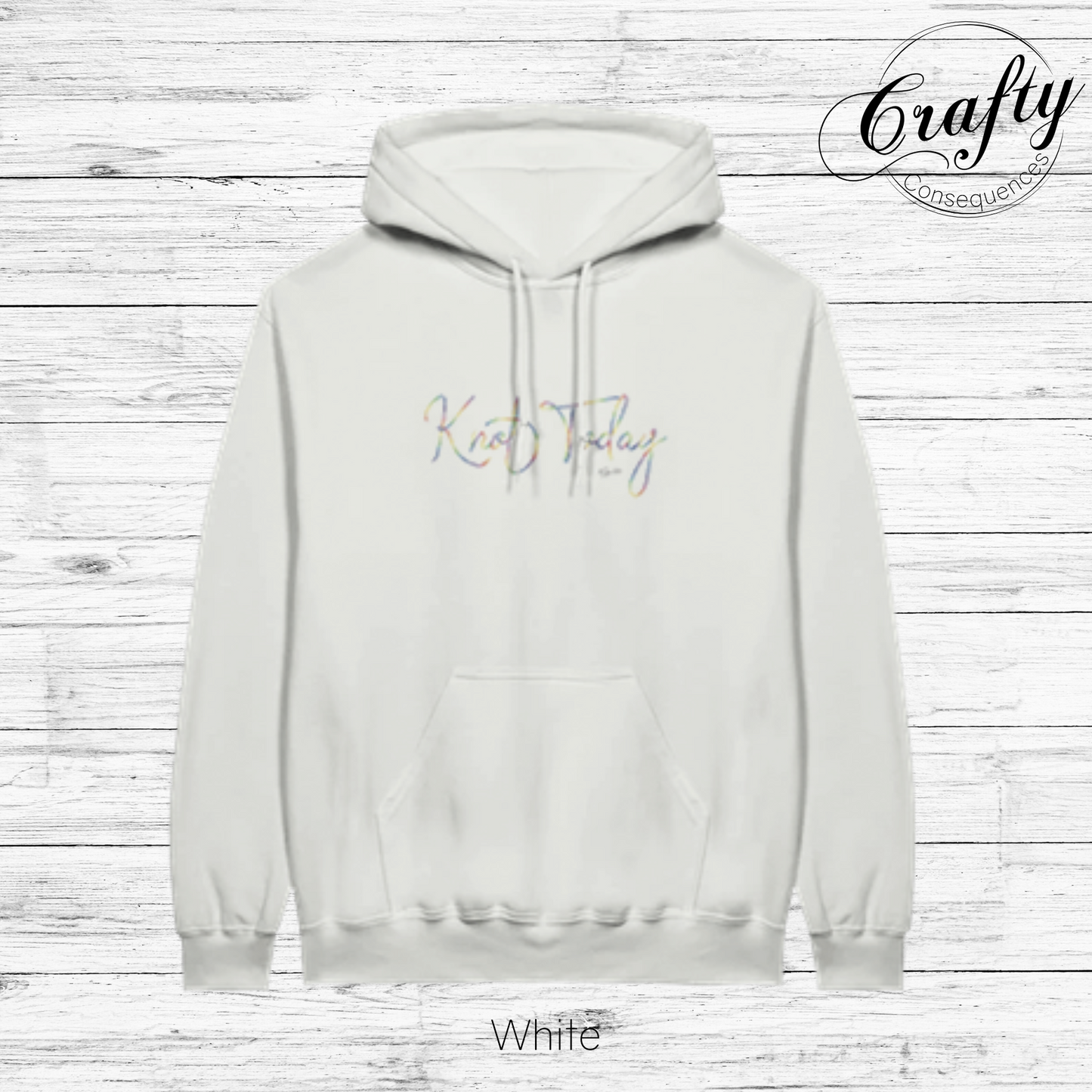 Knot Today – Classic Rainbow Unisex Pullover Hoodie