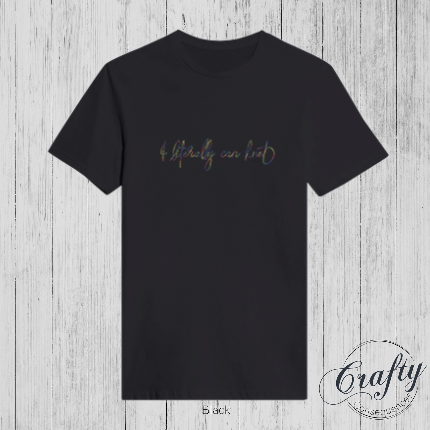 I Literally can knot Rainbow Classic Women's Crewneck T-shirt