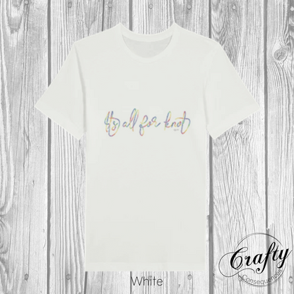 It’s All for Knot – Rainbow Premium Unisex Crewneck T-Shirt
