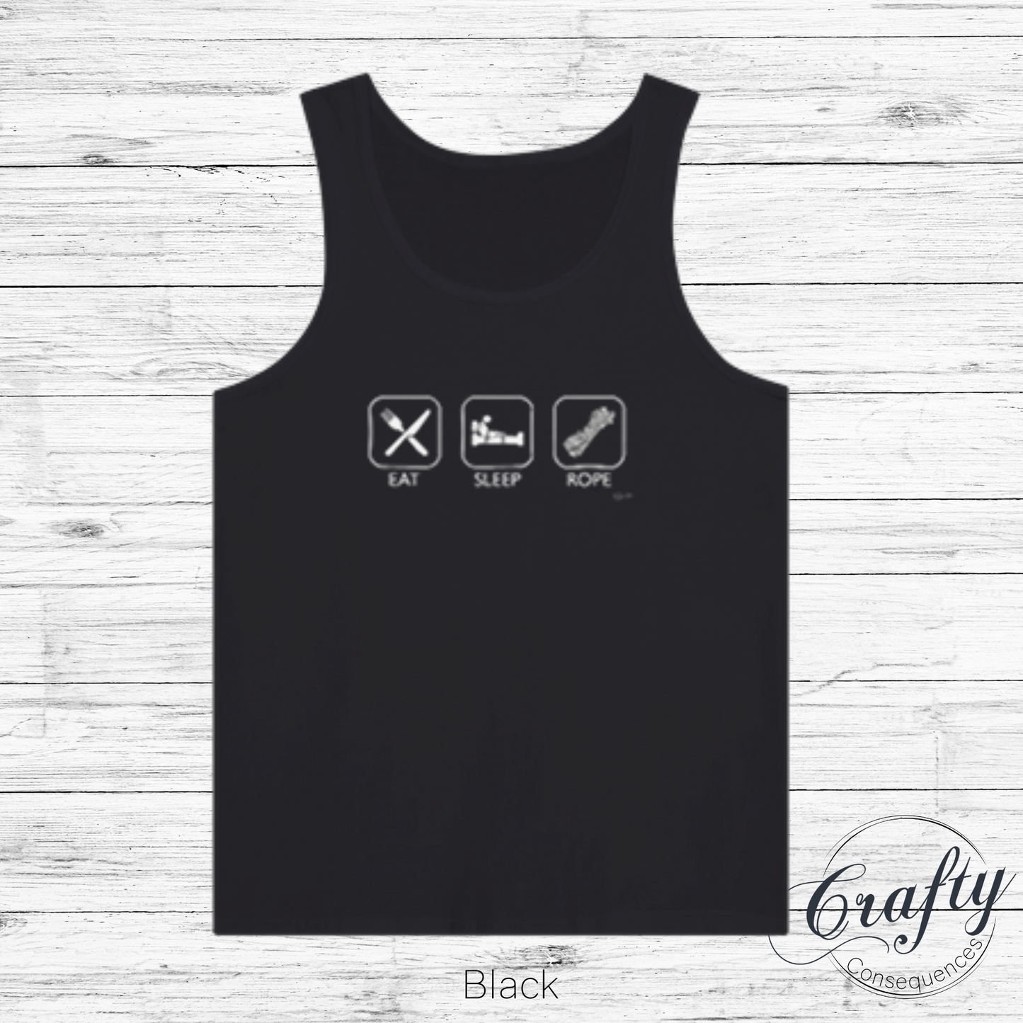 Eat Sleep Rope – Premium Unisex Tank Top