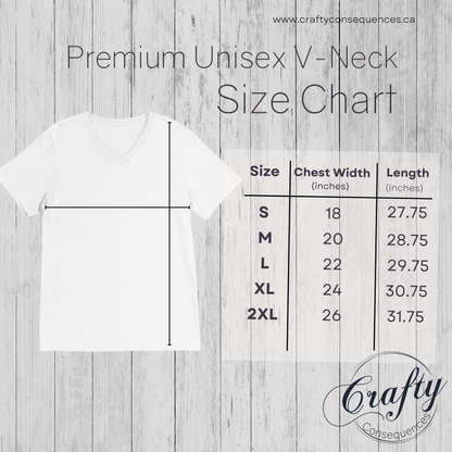KWRS – Premium Unisex V-Neck T-Shirt