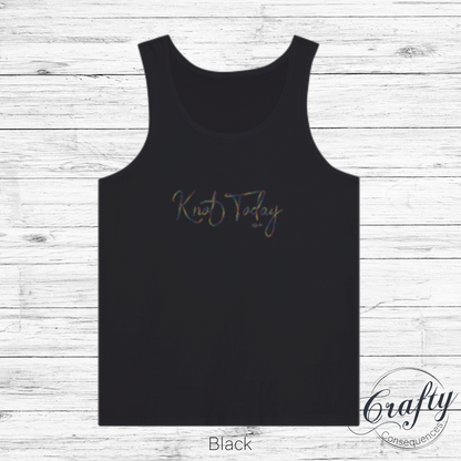 Knot Today – Rainbow Premium Unisex Tank Top