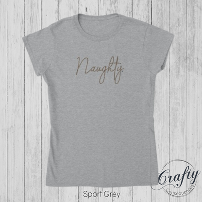 Jute Naughty Rope – Classic Women's Crewneck T-Shirt