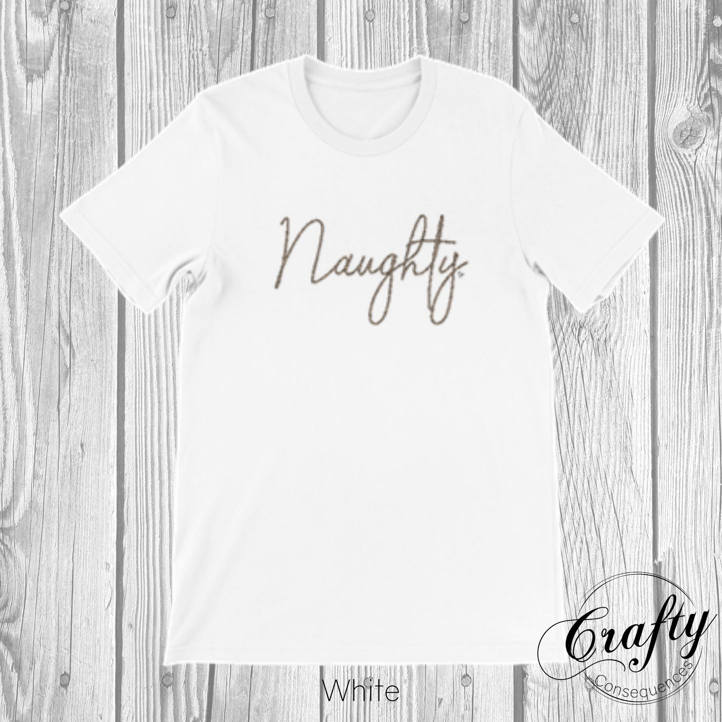 Jute Naughty Rope – Premium Unisex Crewneck T-Shirt