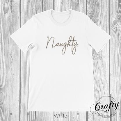 Jute Naughty Rope – Premium Unisex Crewneck T-Shirt