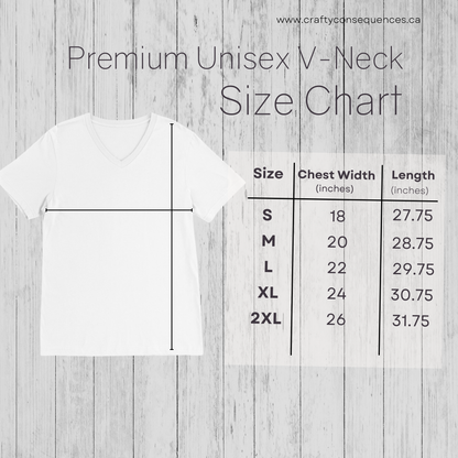 Rainbow Subtle Rope Kitten V2 – Premium Unisex V-Neck T-Shirt