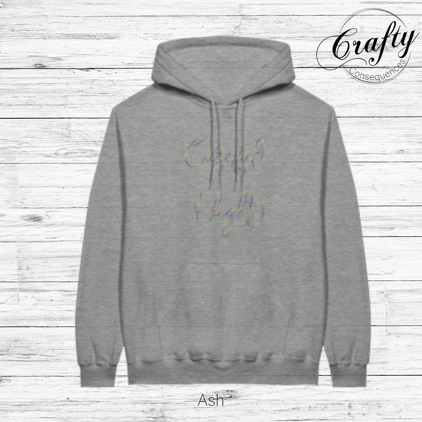 Careful, I Bite – Rainbow Classic Unisex Pullover Hoodie