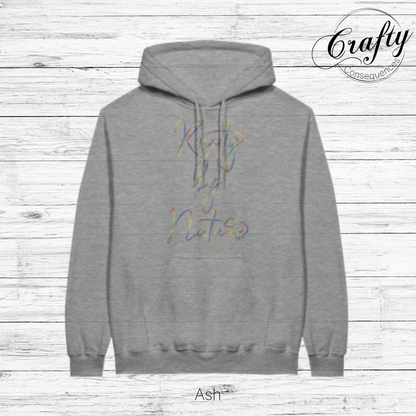 Knotty by Nature – Rainbow Classic Unisex Pullover Hoodie