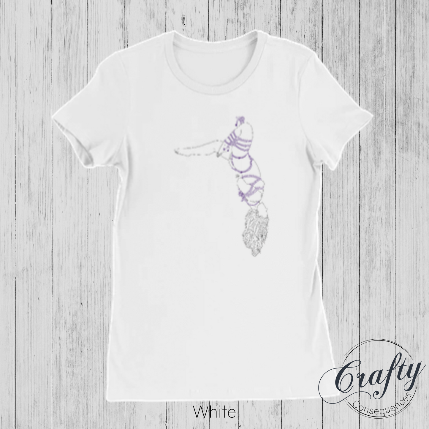 Futomomo Shibari Drawing – Premium Women's Crewneck T-Shirt