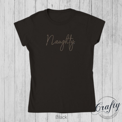Jute Naughty Rope – Classic Women's Crewneck T-Shirt