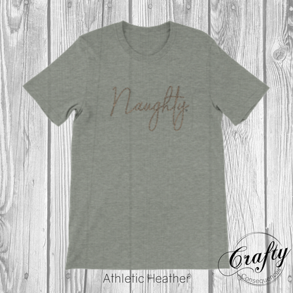 Jute Naughty Rope – Premium Unisex Crewneck T-Shirt