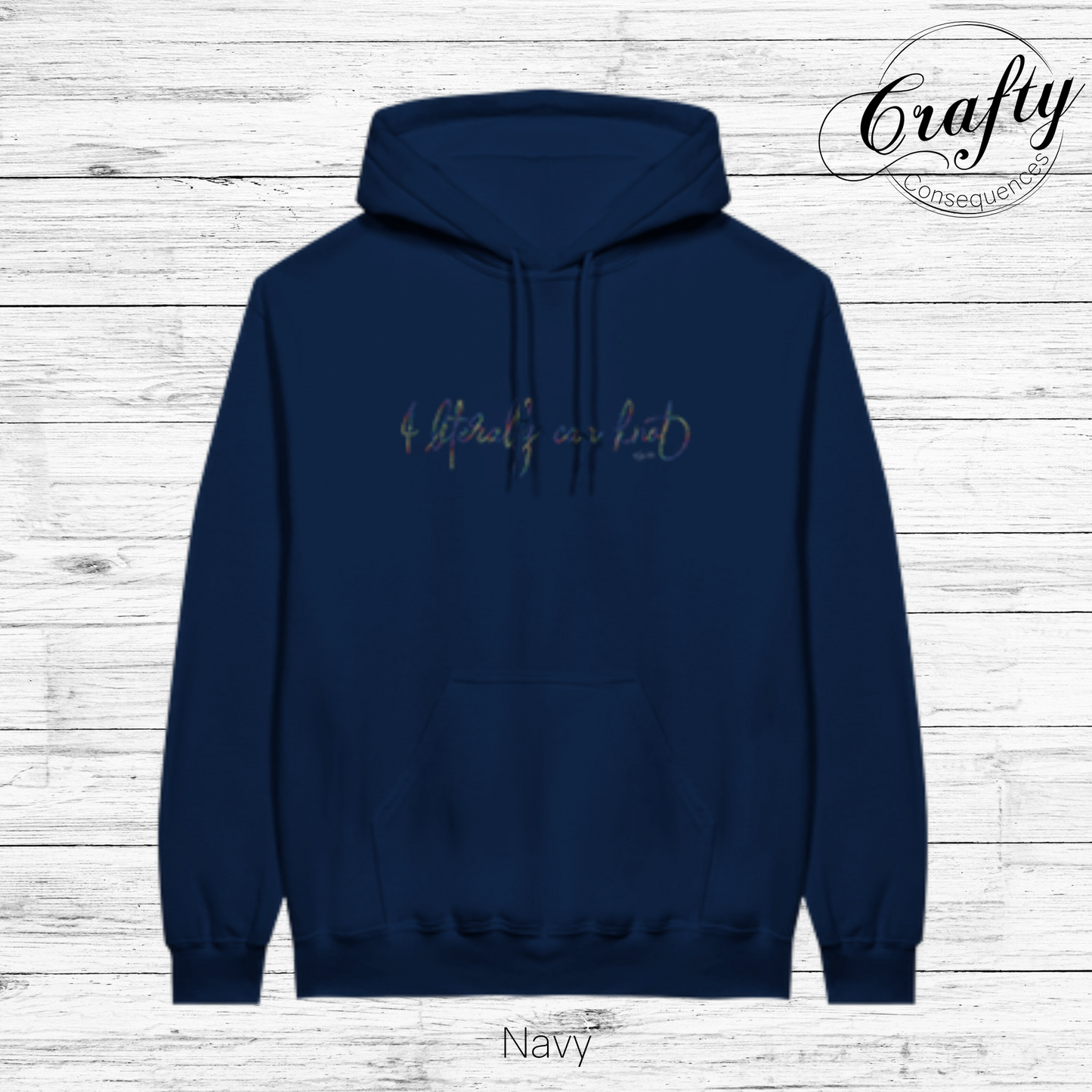 I Literally Can Knot – Rainbow Classic Unisex Pullover Hoodie