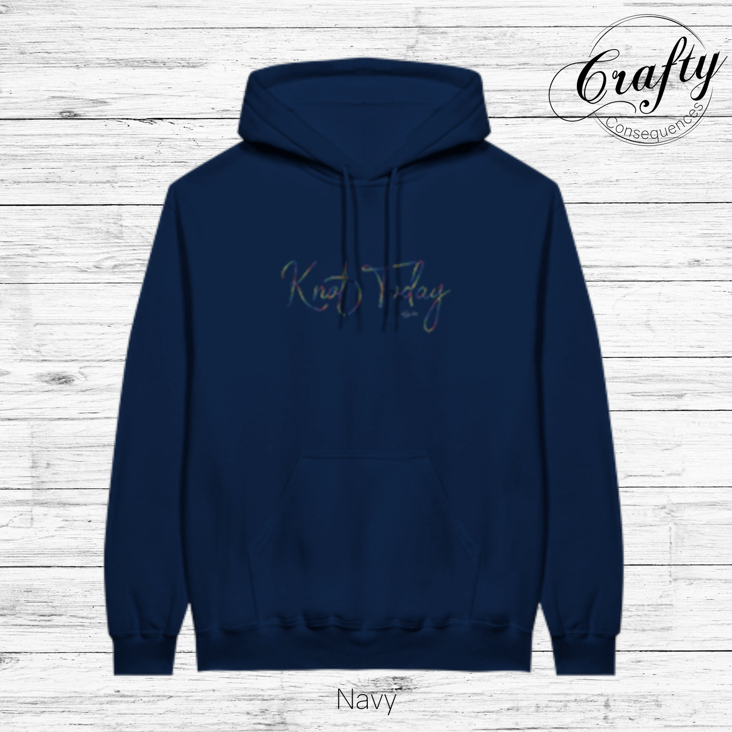 Knot Today – Classic Rainbow Unisex Pullover Hoodie